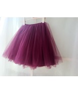 PLUM PURPLE flower girl Mini Tutu Skirt Baby Tutu Skirts Many colors NWT - £15.63 GBP