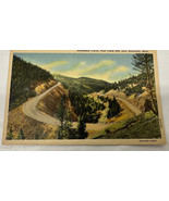 Horseshoe Curve Flint Creek Hill Near Anaconda Montana Old Postcard Unused - $15.21 CAD