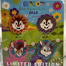 Disney Epcot Flower and Garden Festival 2010 - LE 500 Collector&#39;s Set - 2010 - £54.68 GBP