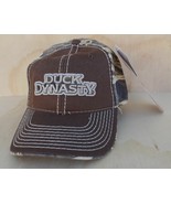 DUCK DYNASTY LOGO BROWN &amp; REALTREE MAX-4  ADJUSTABLE BALL CAP ONE SIZE F... - £5.56 GBP