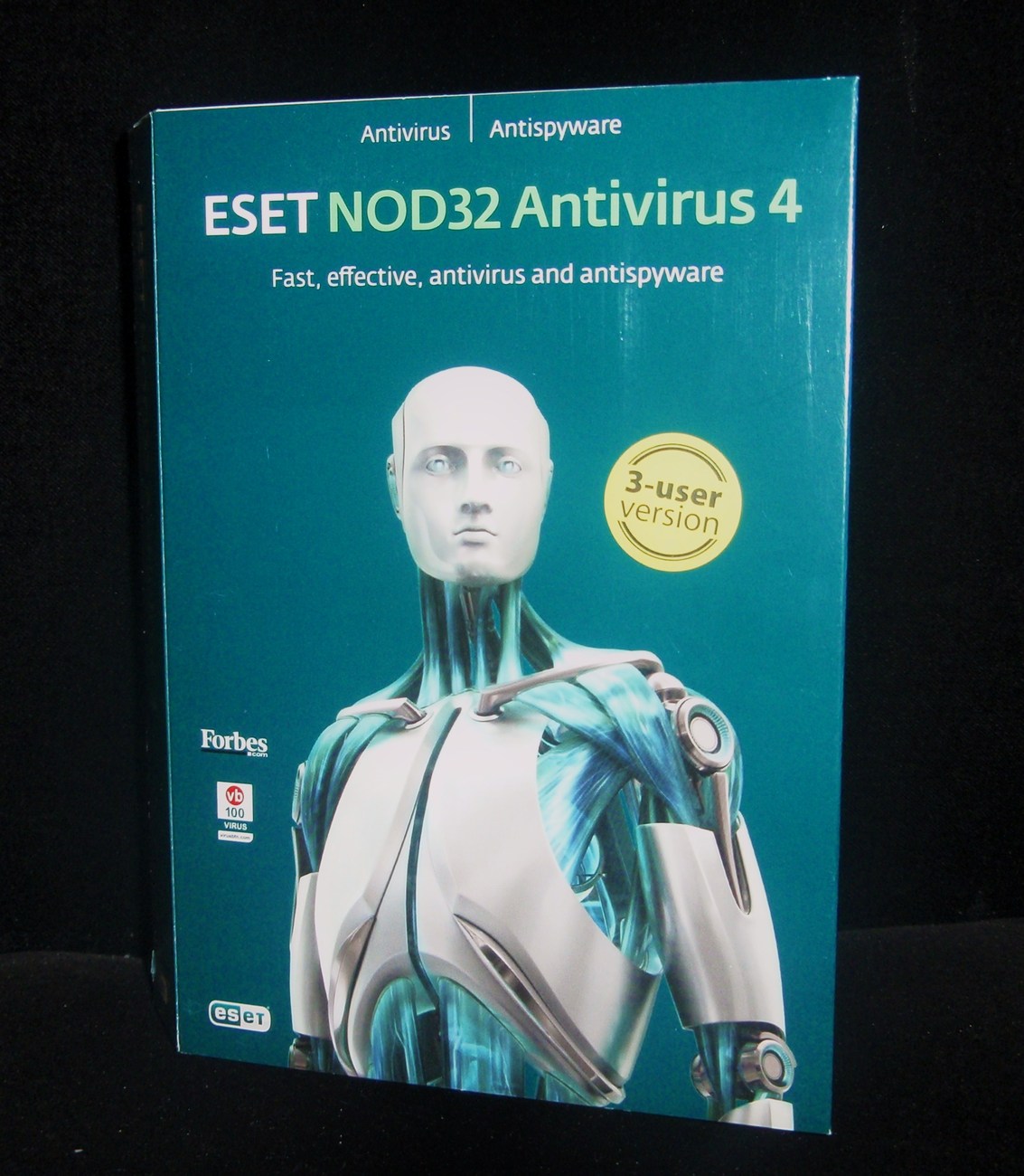 ESET NOD32 Antivirus 4, 3 users - $25.00