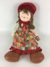 Holly Hobbie Plush Stuffed Toy 19&quot; Doll American Greetings TCFC 2009 w Tags - $32.62