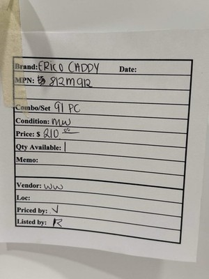 91 PC Erico Caddy 812M912 Combination Conduit For 1/2" or 3/4" EMT, Rigid Item image 8