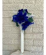 Cemetery cross , grave decoration, memorial for grave at the cemetery - $24.00