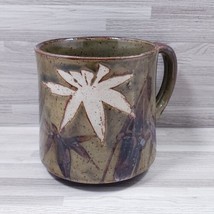 Green Palm Tree 10 oz.  Stoneware Coffee Mug Cup - $14.37