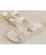 Birkenstock Arizona EVA Womens Size 12 Mens Size 10 Sandals White EU 43 ... - £42.78 GBP