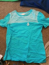 Vintage 70s T-Shirt CATALINA Sportswear La Socal Nautico Ancora Blu Bian... - $527.64 MXN