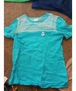 Vintage 70s T-Shirt CATALINA Sportswear La Socal Nautico Ancora Blu Bian... - $38.86 CAD