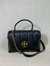 NEW Tory Burch Black Kira Quilted Small Satchel $598 - £475.35 GBP