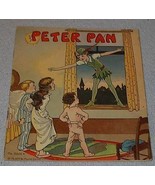 Childrens Illustrated Book Peter Pan 1934 Platt Munk Eulalie - $147.00 MXN