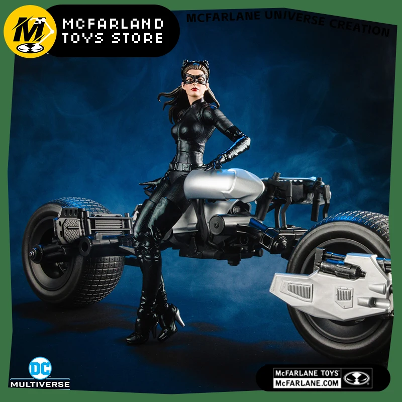 McFarlane Toys DC Multiverse The Dark Knight Rises™ Catwoman™ and Batpod... - £224.62 GBP