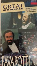 Highlights From Pavarotina Hyde Park Vhs 1991-RARE Vintage - £33.55 GBP