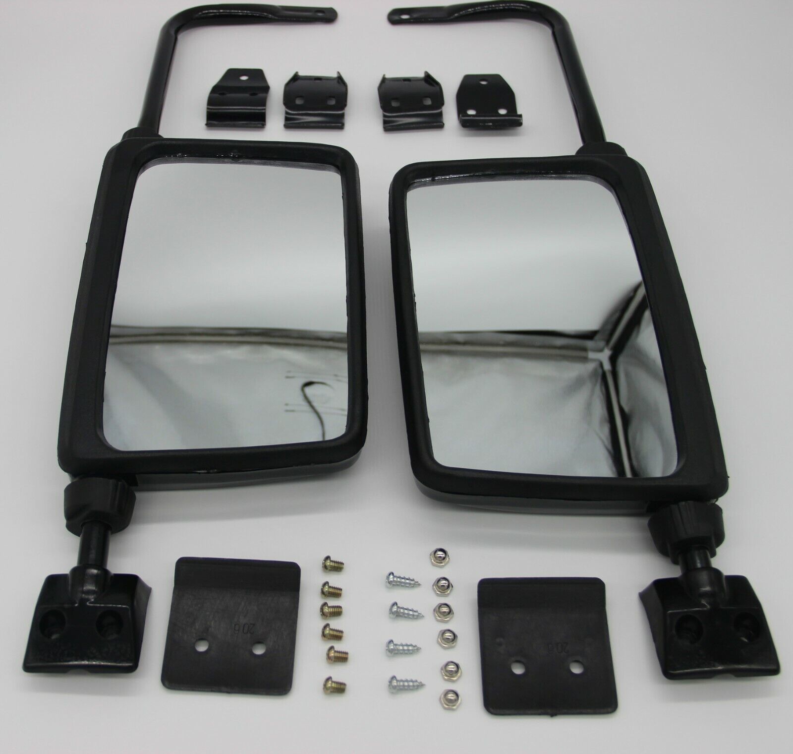 Fits Mitsubishi Pajero Montero 1982-1991 Side Mirrors set (Black) - $90.20
