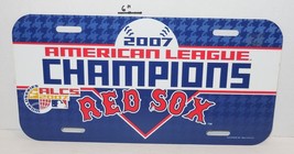 Wincraft Boston Red Sox American League Champions License Plate 2007 ALC... - £18.89 GBP