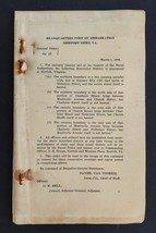1918 antique WWI lot GENERAL ORDERS headquarter port embarkation newport news va - £71.18 GBP
