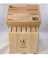 J.A. Henckels International 14 Slot Knife Wood Block 13550-200 Holder Co... - $19.77 CAD