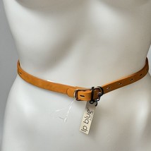 IP BLUE Linea Pelle Faux Leather Belts Set of 2 Women&#39;s Size M - £28.43 GBP