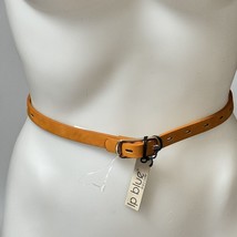 IP BLUE Linea Pelle Faux Leather Belts Set of 2 Women&#39;s Size M - $35.99