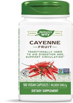 Nature&#39;s Way Cayenne Pepper, Traditionally used to aid Digestion and support Cir - £21.49 GBP