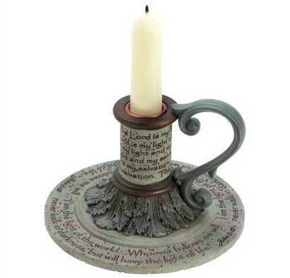 Inspirational Ceramic Candle Holder - $14.95