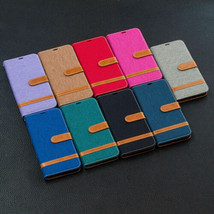 For Nokia G20 C1 1 Plus 5.4 3.4 5.3 7.2 5.1  Canvas Leather Wallet Flip Cover - $47.69