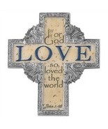 Inspirational Love Cross Magnet - £5.44 GBP