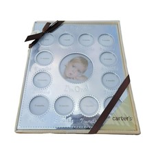 Carters Smiley Happy Frame My 1st Year Photo Album NEW Sealed Baby Infant - $17.60