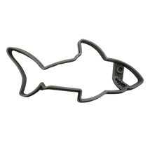 6x Swimming Shark Fondant Cutter Cupcake Topper 1.75 IN USA FD5065 - £6.26 GBP