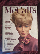 MCCALL&#39;S January 1966 ANNE DEZAGHEB RAY BRADBURY  - £10.07 GBP