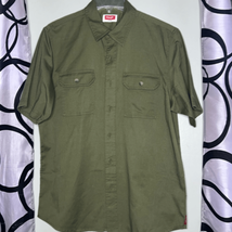 Wrangler Men's Short Sleeve Woven Shirt Size Medium - £8.61 GBP