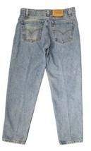 VTG 90s Levis Men&#39;s Jean 550 Relaxed Fit 34x30 Denim Made USA (actual 32x28.5) - £35.23 GBP