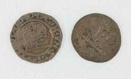 Medieval Europe 2-Coin Lot // 15th Century Bamberg // 16th Century Hungary - $54.45
