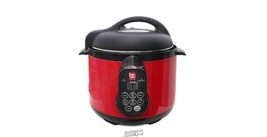 Bene Casa 900W 4L Digital Electric 4 in 1 Pressure Rice Slow Cooker Steamer Red - £132.57 GBP