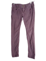 Free People Skinny Corduroy Denim Jeans Orchid/Purple Size 30 #61855-165... - £22.80 GBP