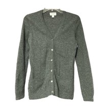 Charter Club Womens Gray 2 Ply Cashmere Button Front Cardigan Sweater Si... - £13.62 GBP