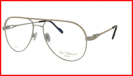Paul Vosheront Eyeglasses Frame Gold Plated Metal Acetate Italy PV395 C2 - $228.73