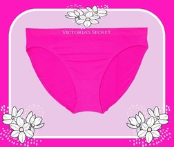 XL Hot Fuchsia Magenta NEON WOW Pink LOGO Seamless Victorias Secret Bikini Panty - £8.75 GBP