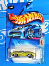 Hot Wheels 2004 Pride Rides Series #173 Corvette Sting Ray Lime w/ Malaysia Base - £2.37 GBP
