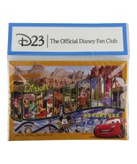 GREETINGS FROM Disney California Adventure Magnetic Postcard D23 FAN CLU... - $19.34