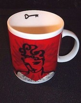 Starbucks Mug Rare Romeo And Juliet Key To My Heart Valentine&#39;s Day 14 Oz Nicked - £22.57 GBP