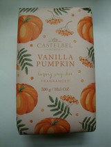 New Castelbel Made in Portugal 10.5oz/300g Large Bath Bar Soap Vanilla Pumpkin - £10.05 GBP