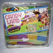 Candy Land Jumbo Fun Game Rug 40 X 40 Age 3+ Board Game Room Hasbro Complete - £23.14 GBP