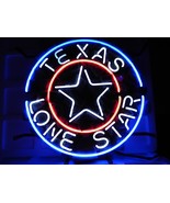 Texas Lone Star Beer Bar Neon Sign 16" x 16" - $499.00