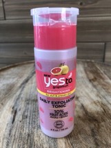 Yes To Grapefruit Brightening Daily Exfoliating Tonic 4 Oz~ Free Shipping! - $9.46