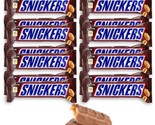 Snickers Single Bar Chocolate Candy, 12 bars of 1.86oz each. (12 PACK) - $25.65
