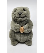 Vintage 12&quot; Lou Rankin Gray Squirrel Best Friends Plush Stuffed Animal Nuts - €32,20 EUR