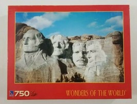 Mount Rushmore Wonders Of The World Puzzle 750 Pieces Sure Lok  - £18.51 GBP