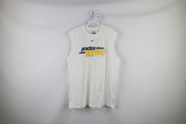 Vtg Nike Mens XL Travis Scott Mini Swoosh University Michigan Basketball T-Shirt - £35.09 GBP