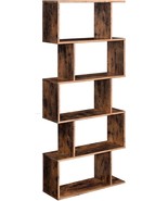 Vasagle 5-Tier Bookcase, Display Shelf, And Room Divider, Freestanding - €84,38 EUR