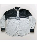 Vtg NWT Brooks &amp; Dunn Panhandle Slim Button Down Shirt L Western 17 1/2-... - €18,82 EUR